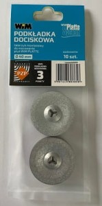 WIM PODKŁADKA DOCISKOWA OKRĄGŁA FI ZEW 40MM OPAK. 10 SZT.